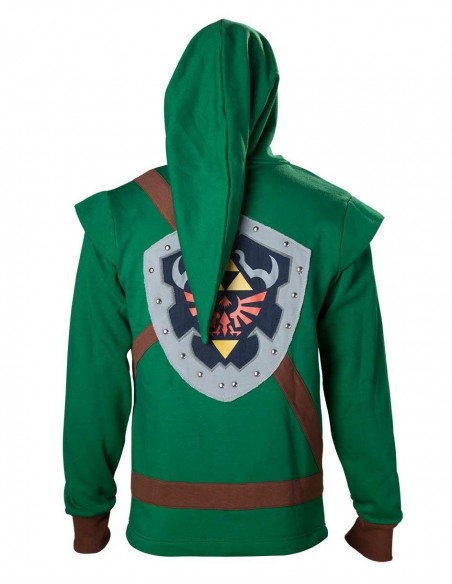 -14780-Merchandising - Zelda Hoodie - Link Cosplay - Talla S-8718526070934