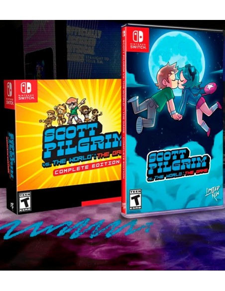 -15001-Switch - Scott Pilgrim VS. The World: The Game - Retro Box Edition - Import - UK-0819976029041