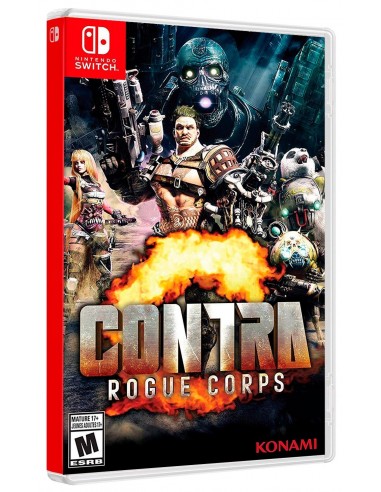 15025-Switch - Contra: Rogue Corps - Import - USA-0083717271048