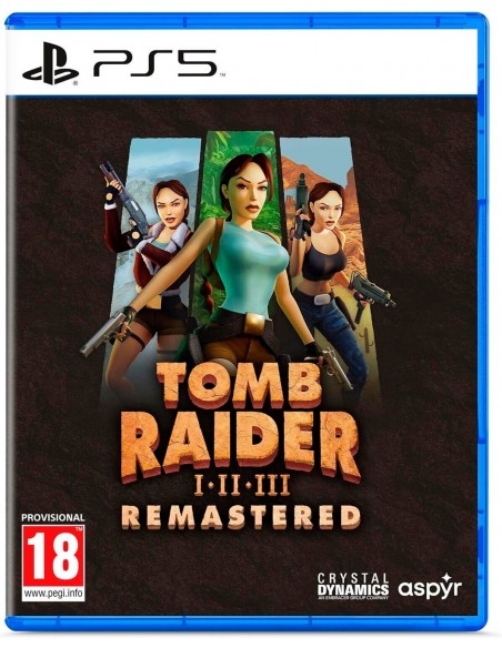 -14992-PS5 - Tomb Raider I-III: Remastered Starring Lara Croft-5056635609533