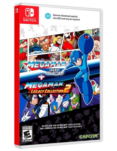 1283-Switch - Mega Man: Legacy Collection 1- 2 - Import - USA-0013388410026