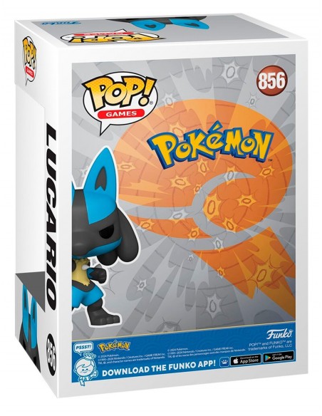 -15033-Figuras - Figura POP! Pokemon - Lucario-0889698742177