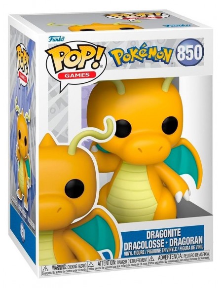 -15031-Figuras - Figura POP! Pokemon - Dragonite-0889698742207