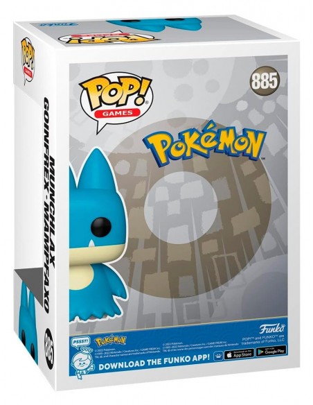 -15029-Figuras - Figura POP! Pokemon Munchlax-0889698690775