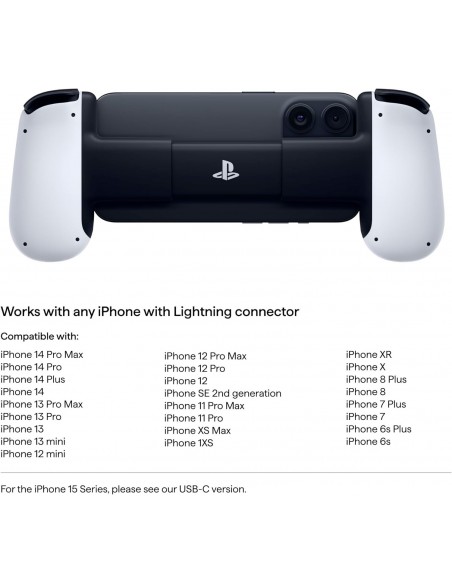 -15058-Multi Plataforma - Backbone One Gen2 Edition Lightning Playstation White-0850041963198