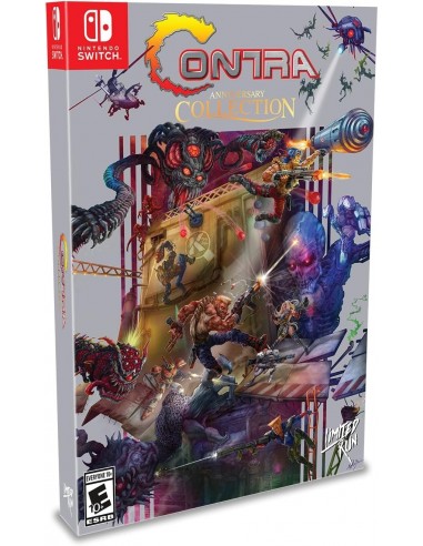 15079-Switch - Contra Anniversary Collection Classic Edition - Import - UK-0819976029966