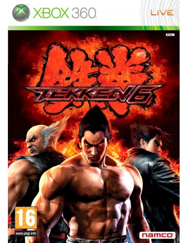 15081-Xbox 360 - Tekken 6 - Import - UK-3296580808922