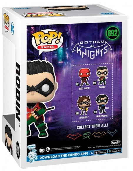 -9387-Figuras - Figura POP! DC Robin (Gotham Knights)-0889698574204