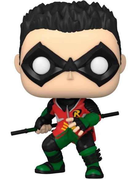 -9387-Figuras - Figura POP! DC Robin (Gotham Knights)-0889698574204