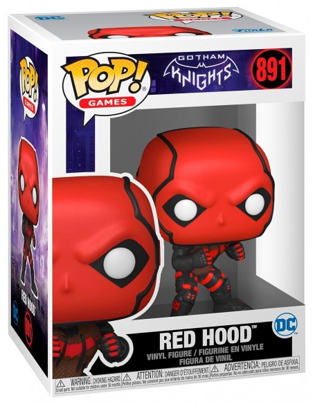 -9392-Figuras - Figura POP! DC Red Hood (Gotham Knights)-0889698574198