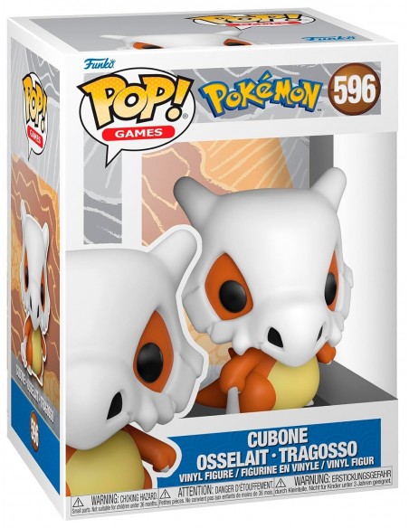 -10467-Figuras - Figura POP! Pokemon Cubone-0889698650410