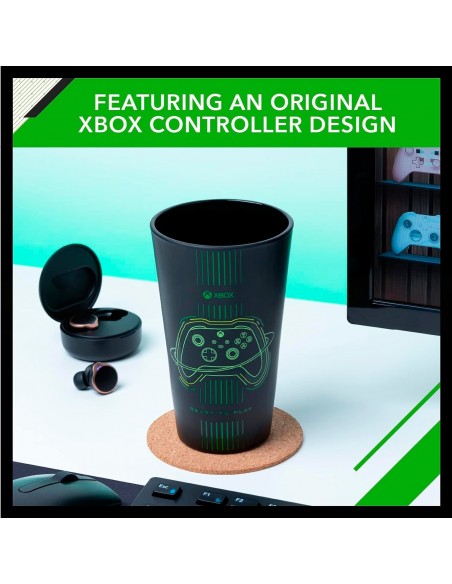 -15163-Merchandising - Vaso Xbox Negro-5055964770402