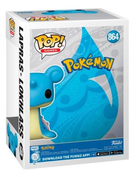 -15164-Figuras - Figura POP! Pokemon Vinyl Figure Lapras (Emea) 9 Cm-0889698742276