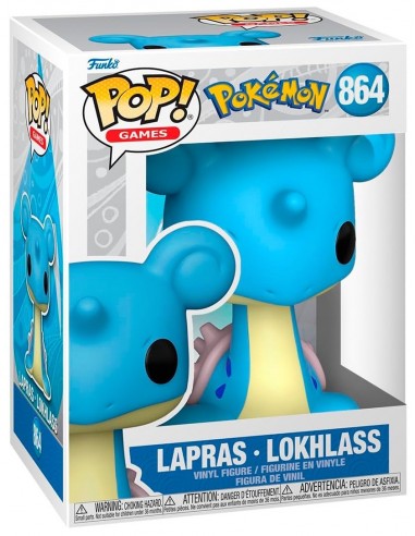 15164-Figuras - Figura POP! Pokemon Vinyl Figure Lapras (Emea) 9 Cm-0889698742276