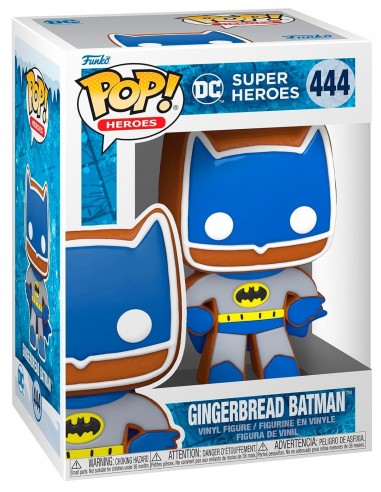 11291-Figuras - Figura POP! DC Holiday Batman Gingerbread-0889698643252