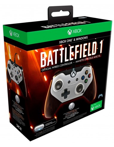 4811-Xbox One - Mando Con Cable Oficial Battlefield 1 Licenciado (One y PC)-0708056059095