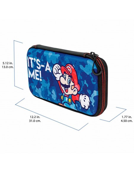 -866-Switch - Funda Slim Travel Case Edicion Mario Camo-0708056064013