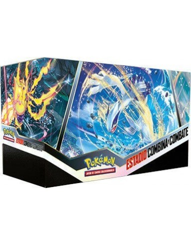 15192-Merchandising - Tarjeta Pokemon Juego De Cartas Colección Estadio Combina Y Combate-0820650503412