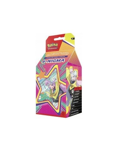 15194-Merchandising - Tarjeta Pokemon Juego De Cartas Colección Torneo Premium E-Nigma-0820650505072