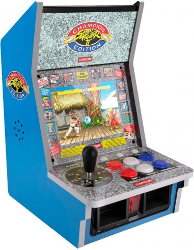 15257-Retro - Evercade Alpha Street Fighter Bartop Arcade-5060990240645