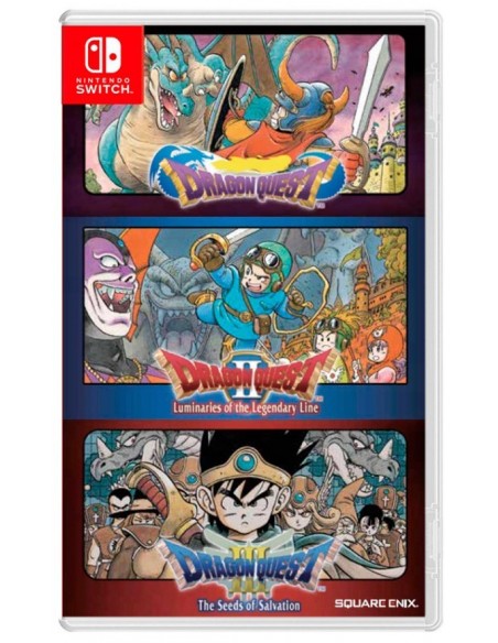 -3758-Switch - Dragon Quest Collection (1+2+3) - Import - USA-4891670648694