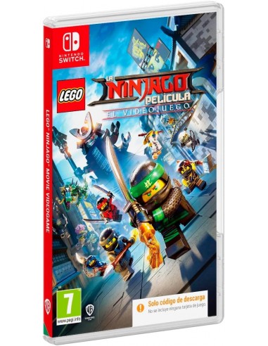 14620-Switch - LEGO Ninjago Película - El Videojuego - CIB-5051893235081