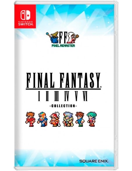 -12722-Switch - Final Fantasy I-VI Pixel Remaster Collection (English) - Imp - Asia-8885011017559