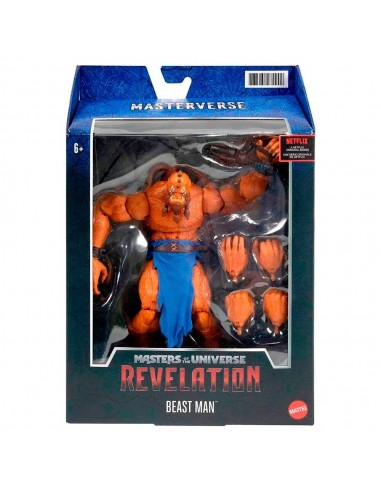 8170-Figuras - Figura Master Of the Universe Beast Man 18cm-0887961979909