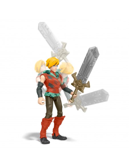 -10698-Figuras - Prince Adam Figura 14 Cm Masters Of The Universe Animated Serie Netflix Hdr50-0194735030200