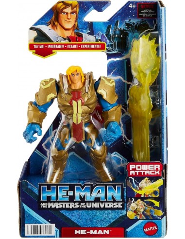 8398-Figuras - Figura Dlx Master of the Universe Series Netflix He-Man 14cm-0194735035182