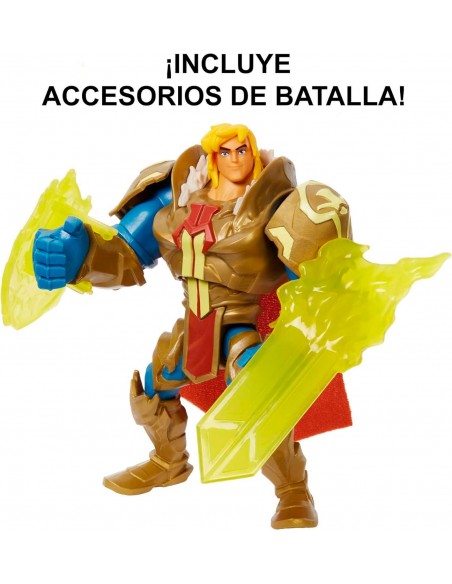 -8398-Figuras - Figura Dlx Master of the Universe Series Netflix He-Man 14cm-0194735035182