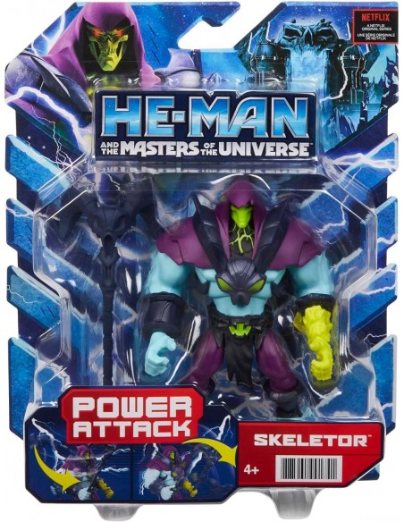 -8121-Figuras - Figura Skeletor Master of the Universe Series Netflix 14cm-0887961991741