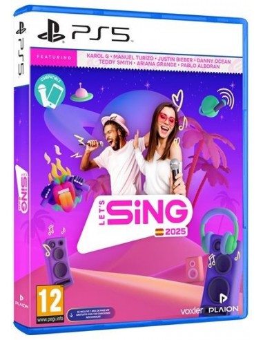 15414-PS5 - Lets Sing 2025 S.V. + 2 Micros-4020628582203