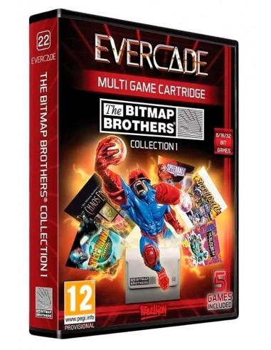 6979-Retro - Cartucho Blaze Evercade  Bitmap Brothers Collection 1-5060690792680