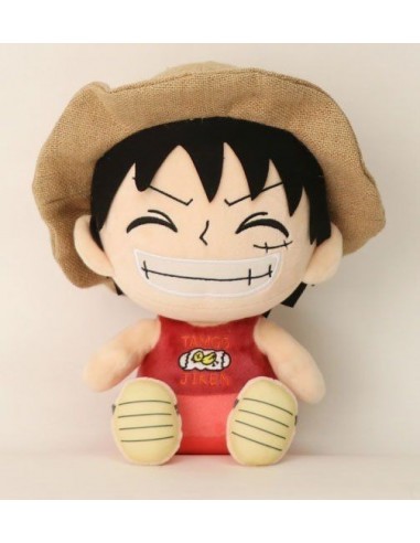 15396-Peluches - One Piece Ruffy 25cm-