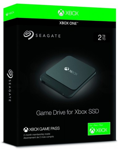 4933-Xbox One - Game Drive Xbox Negro Disco Duro SSD Externo 2TB Seagate-3660619404247