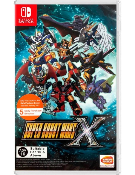 -6211-Switch - Super Robot Wars X - import - Asia-8885011014190