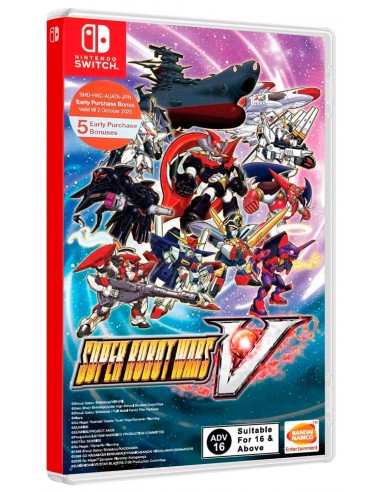 6208-Switch - Super Robot Wars V - import - Asia-8885011014039