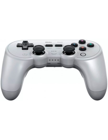 -6584-Retro - 8Bitdo Mando Bluetooth Pro2 Plata-6922621501725