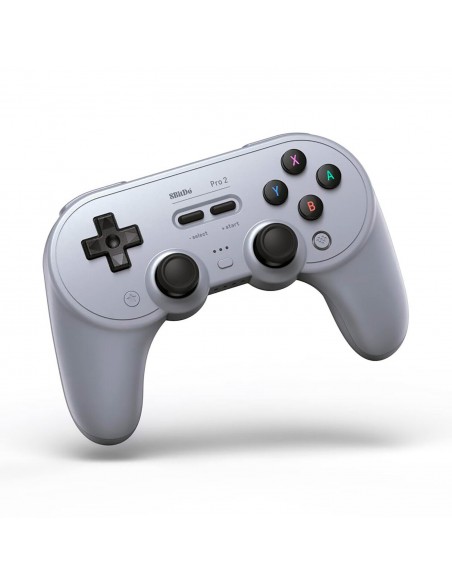 -6584-Retro - 8Bitdo Mando Bluetooth Pro2 Plata-6922621501725