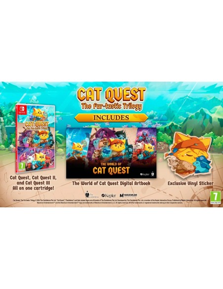 -15614-Switch - Cat Quest: The Fur-tastic Trilogy-5016488142007