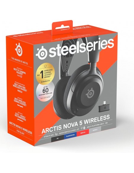 -15595-Multi Plataforma - Auricular Wireless Arctis Nova 5 PS5 - PS4 - SW - PC-5707119053228