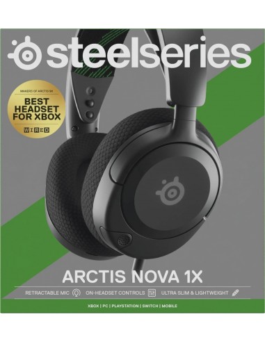 15582-Xbox - Auricular Wired Arctis Nova 1X-5707119043618