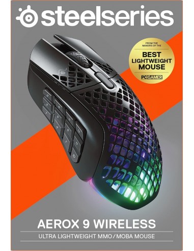 15576-PC - Raton Gaming Aerox 9 Wireless Gaming Mouse-5707119046435