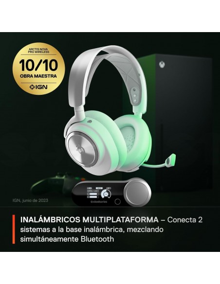 -15575-Xbox - Auricular Wireless Arctis Nova Pro WL X White-5707119058056