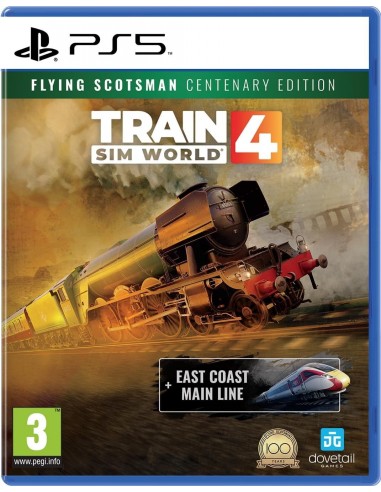 15720-PS5 - Train Sim World 4 - Flying Scotsman Centenary Edition -5055957705800