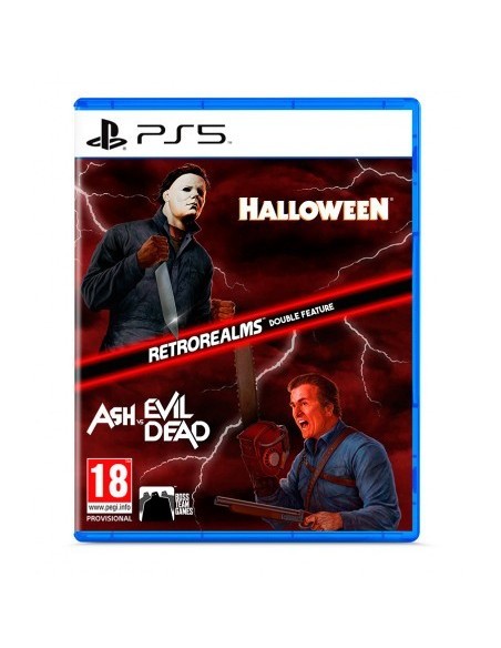 -15709-PS5 -  Halloween and Ash vs Evil Dead RetroRealms Double Feature-5056635610584