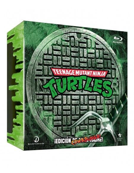 -15829-Merchandising - Teenage Mutant Ninja Turtles. Edición Cowabunga Bluray (Segunda Edición)-8424365727365