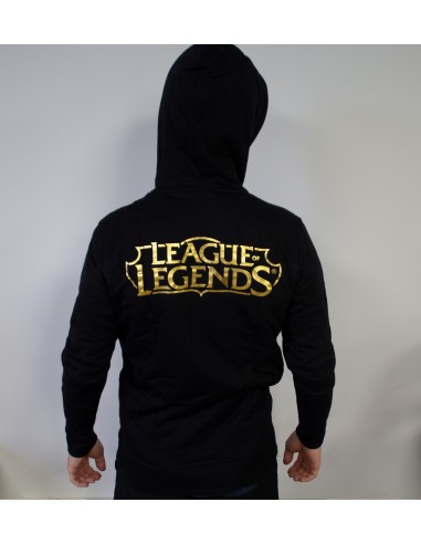 7827-Apparel - Sudadera Negra League of Legends T-S-5054258107115