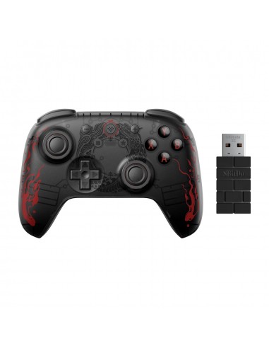 15841-Retro - 8BitDo Wireless 2.4G Controller Black Myth Wukong-6922621506331